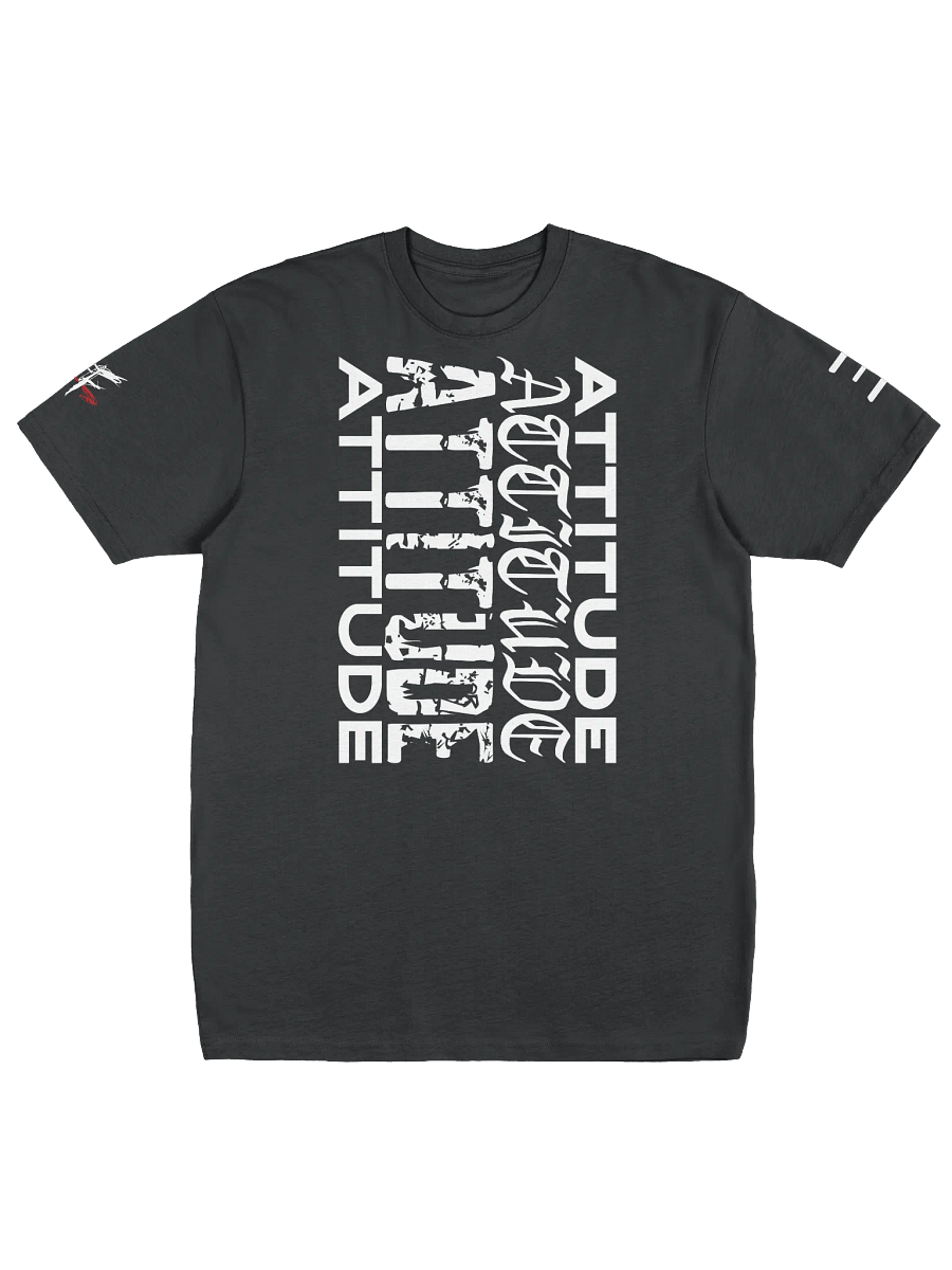 Attitude: Quad Script Heavyweight Tee product image (1)