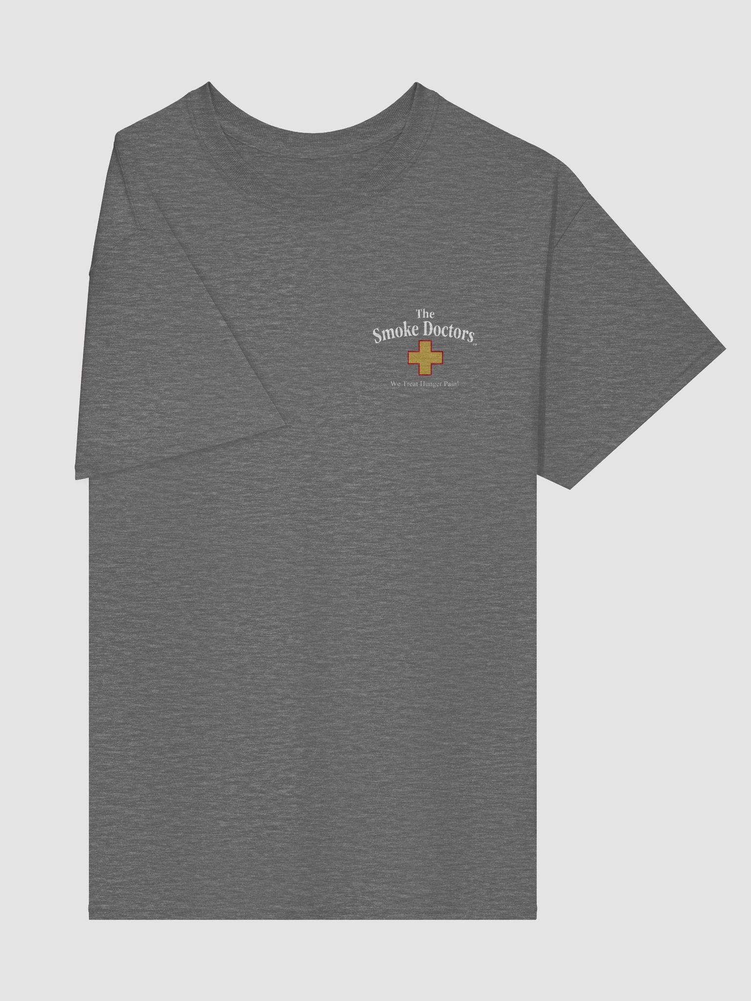 The Smoke Doctors UNISEX Heavyweight Gray T-Shirt product image (4)