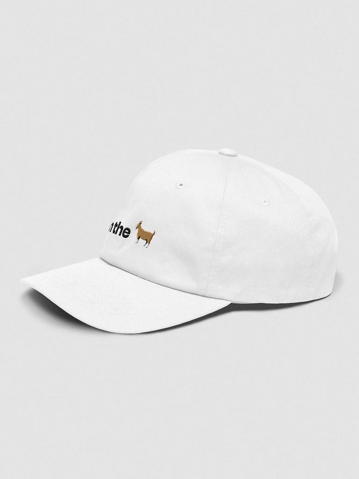 I'm the 🐐 Cap (Light Mode) product image (2)