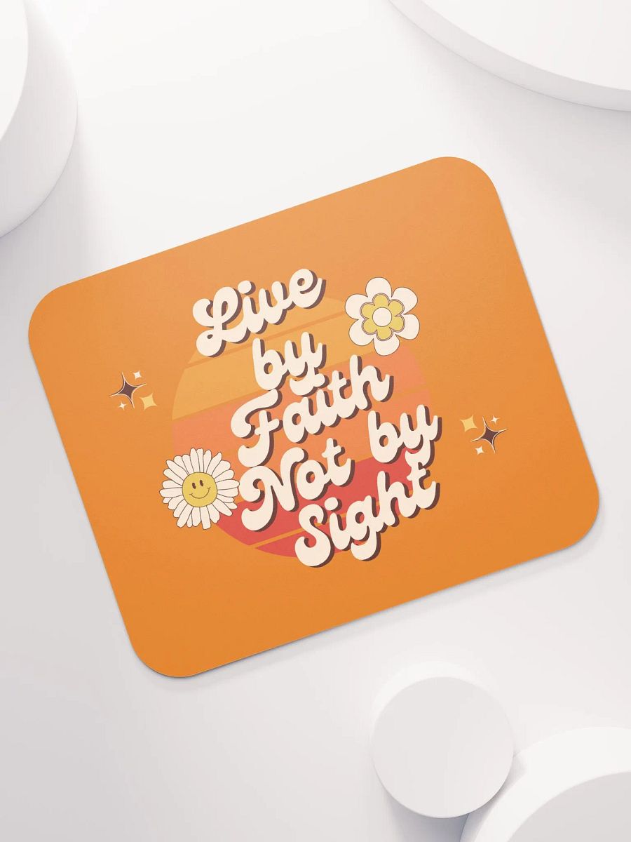 Live by Faith Mouse Pad product image (7)