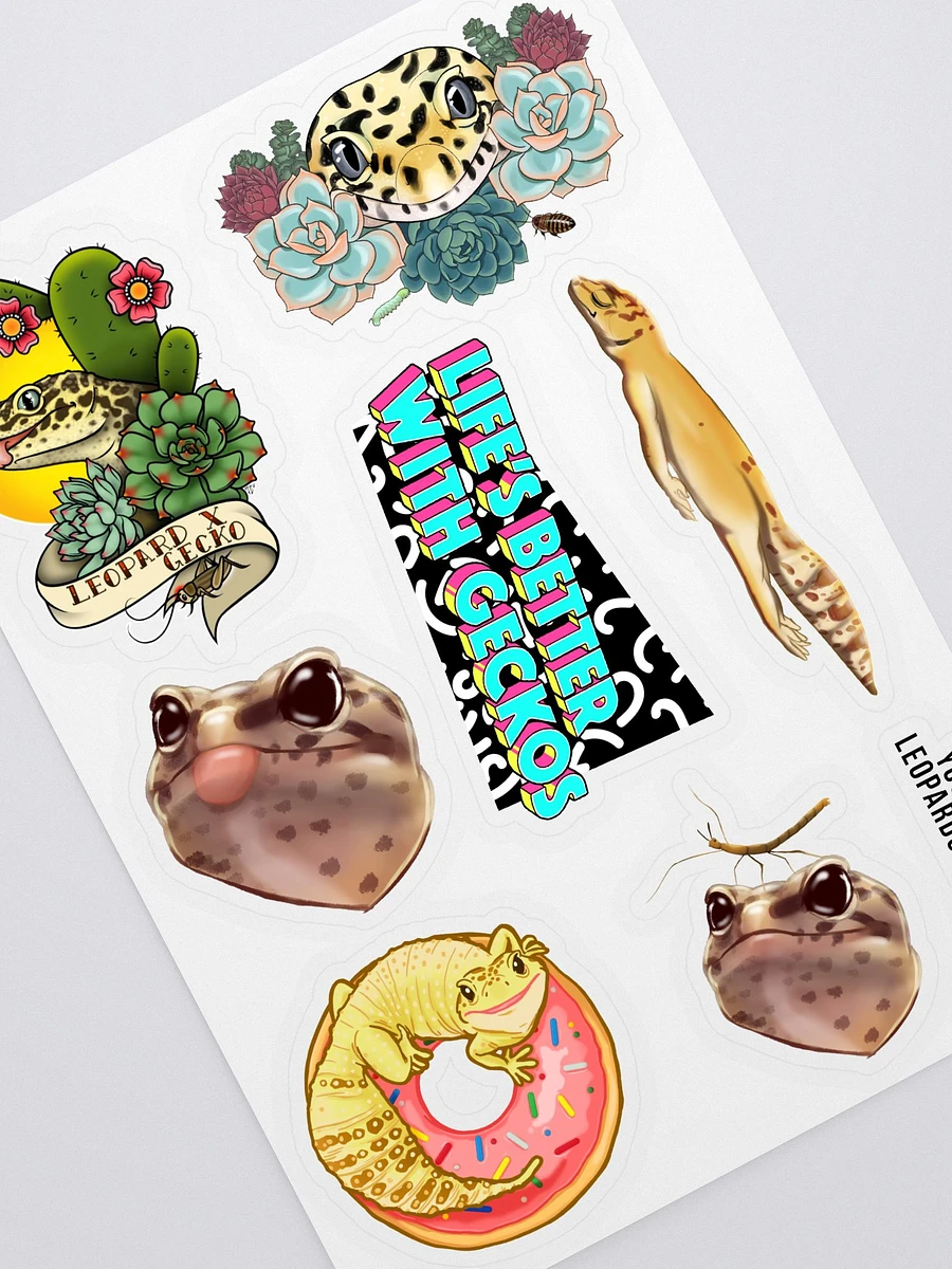 Leopard Gecko Sticker Sheet product image (2)