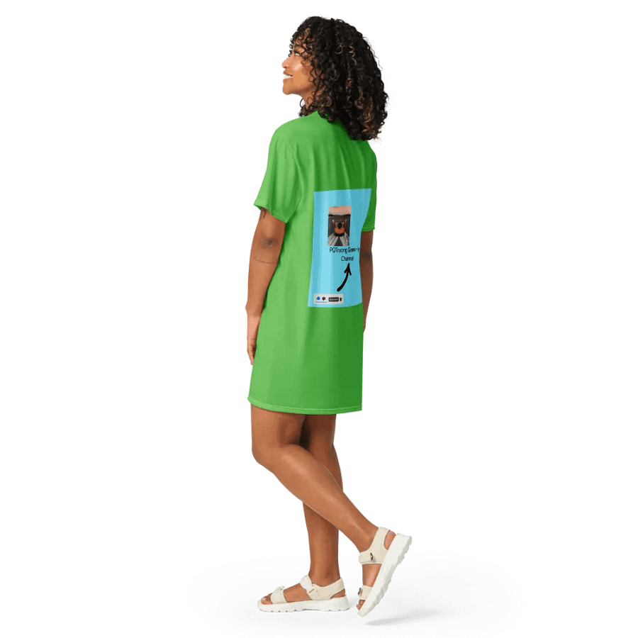 Váy thun in toàn thân/Full body printed T-shirt dress product image (11)