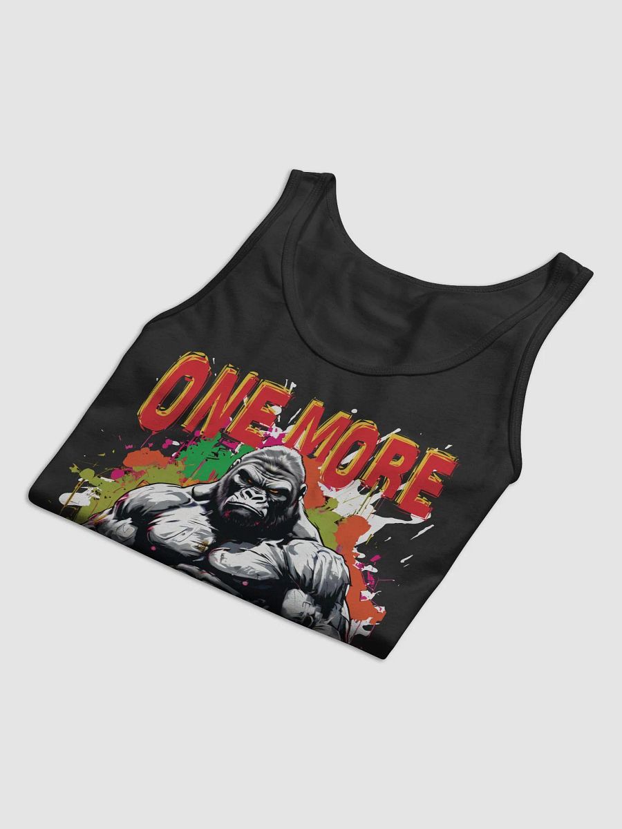 One More Rep Gorilla Fitness Gym Workout Jersey Tank Top product image (4)