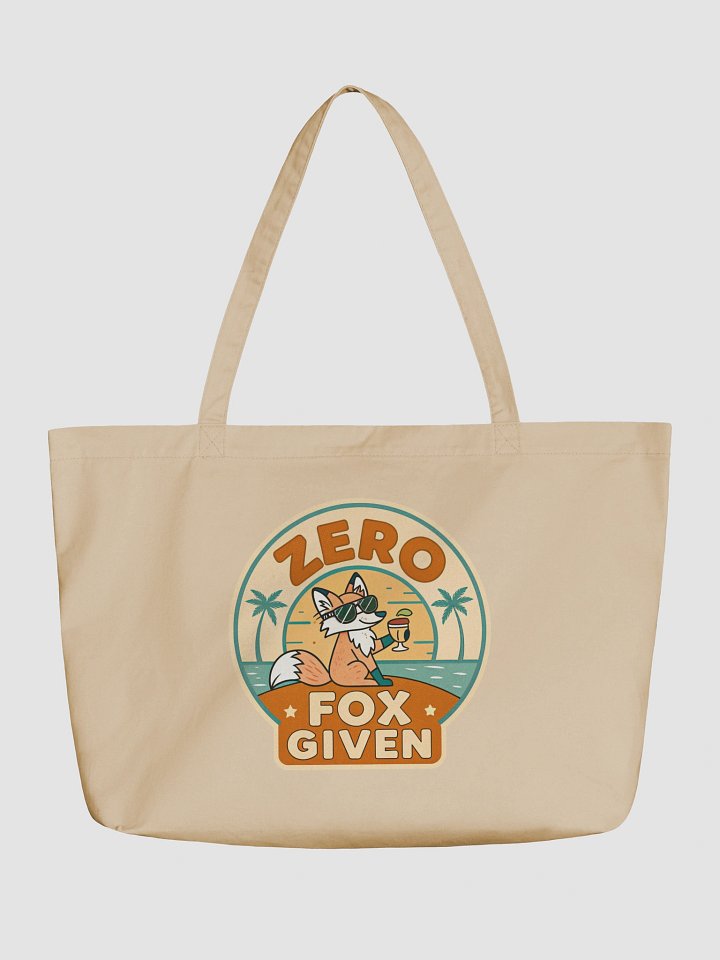 Zero Fox Given Eco-Friendly Tote product image (1)