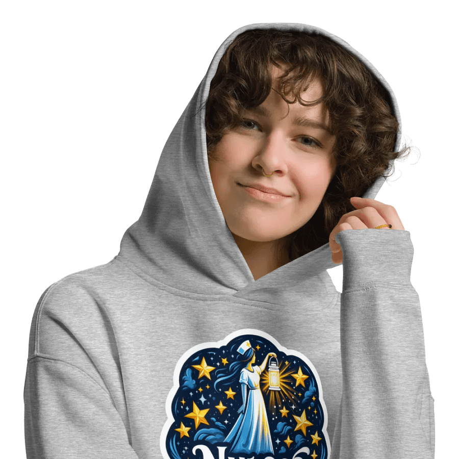 Nurse's Lantern Glow Hoodie product image (39)