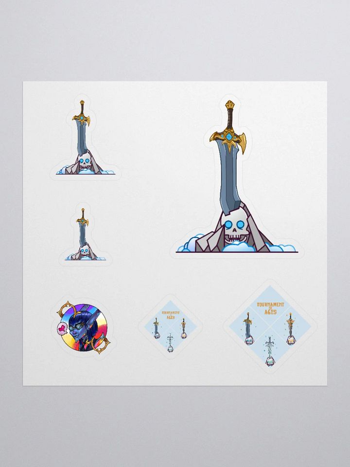 Sword in the Skull - Quel'Serrar Variation - Sticker Sheet product image (1)