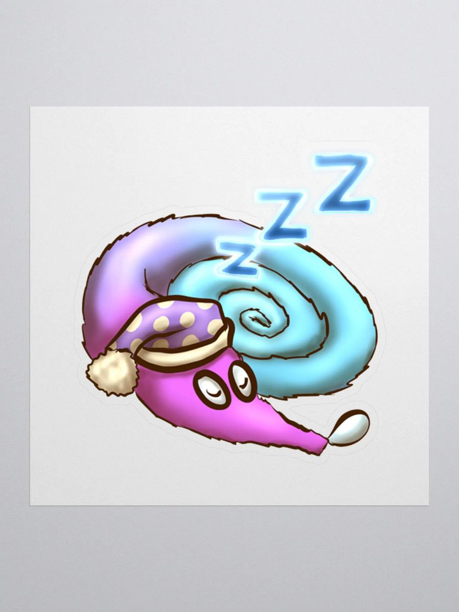 Eepy String Worm Emote Sticker product image (1)