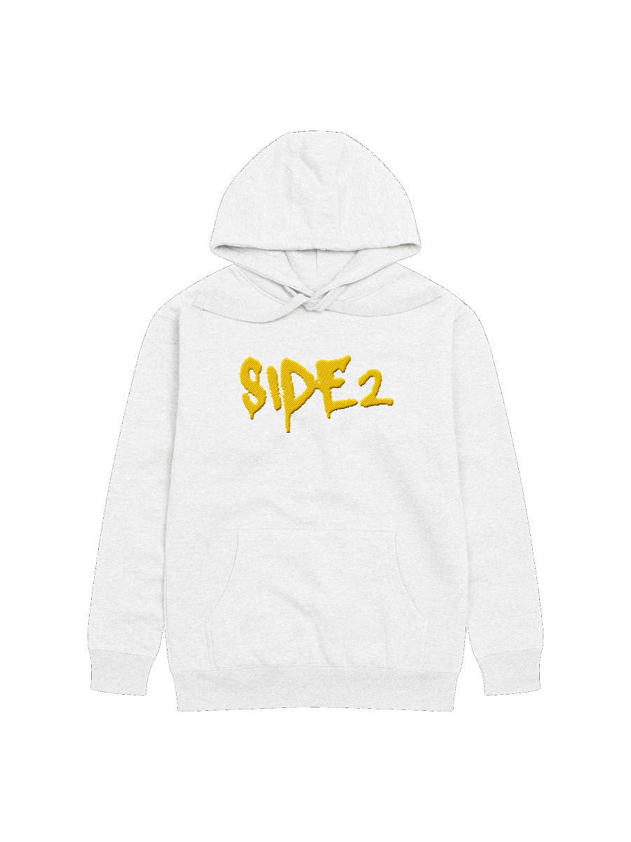 Side2 Hoodie White/Gold Unisex product image (1)
