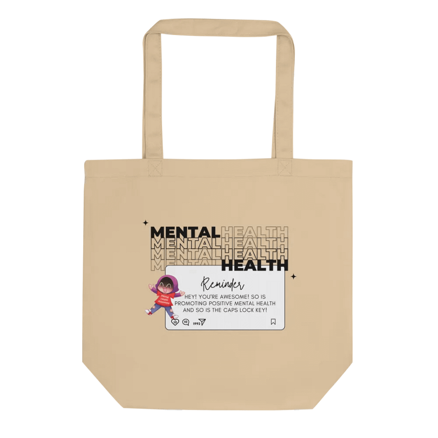 Mental Health Awareness Tote - Light product image (3)