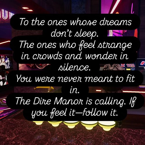 Linktr.ee/TheDireManor
