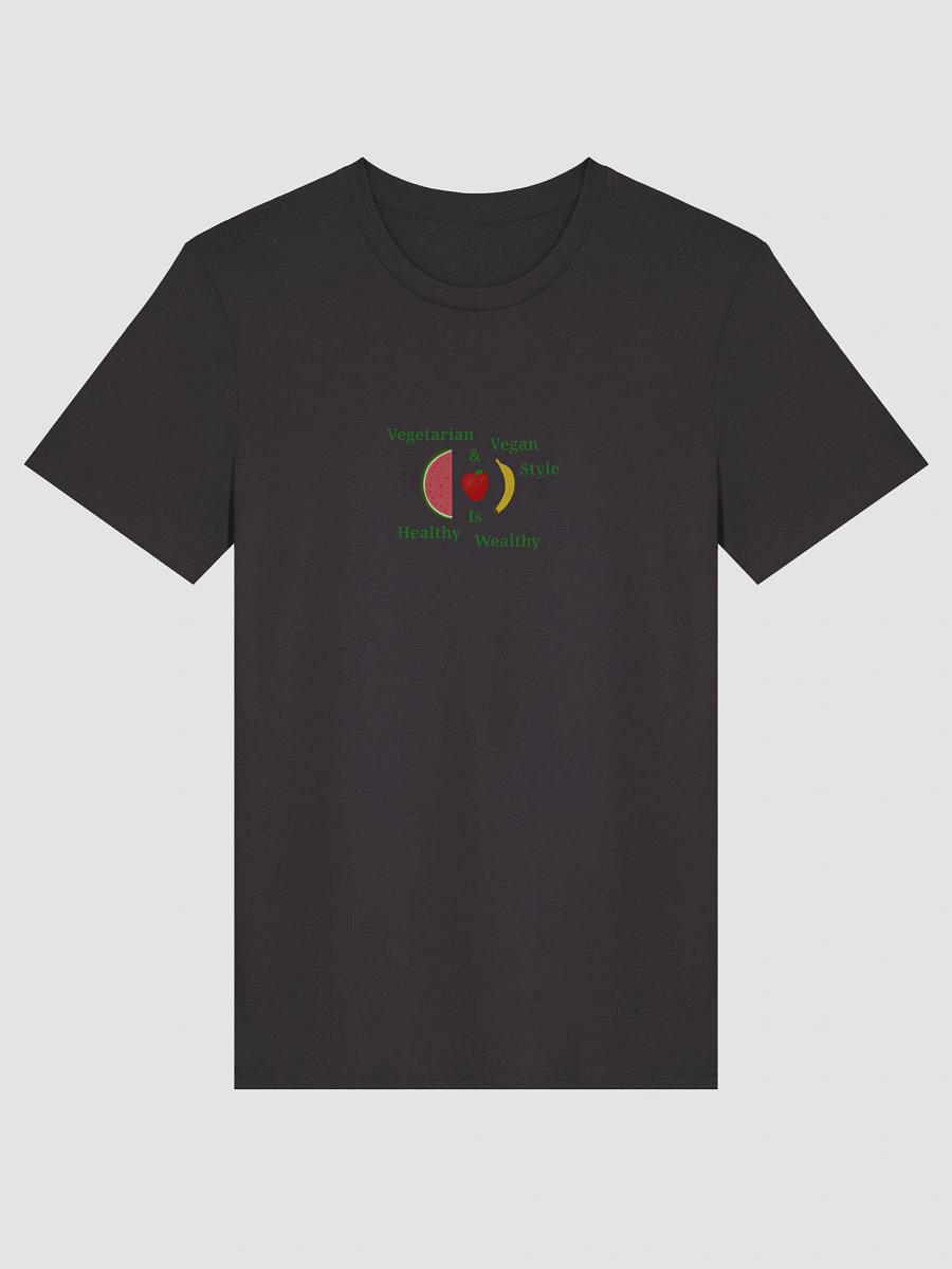 Healthy Wealthy Vegetarian & Vegan Tee product image (1)