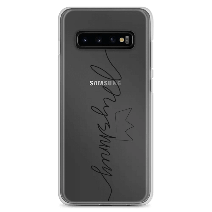 MySHINEy Clear Samsung Case (Black Ver.) product image (7)