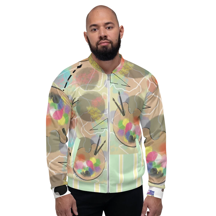 AbstractWear#6 Unisex Bomber Jacket product image (1)