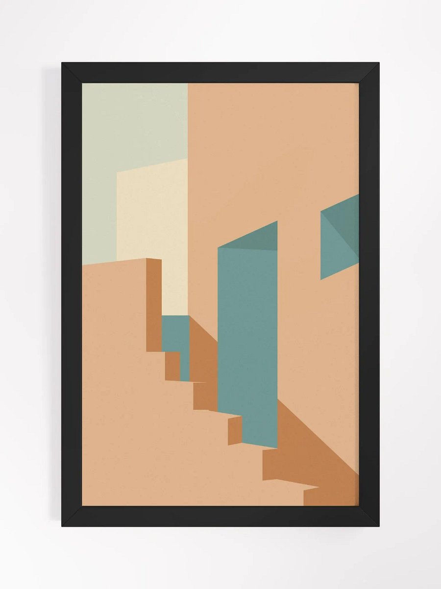 Geometric Elegance Framed Print product image (5)