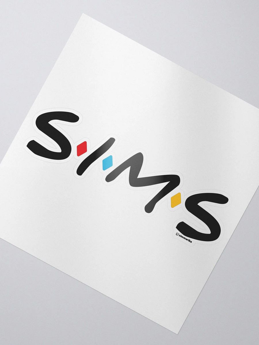 Sims Friends Style Sticker product image (2)