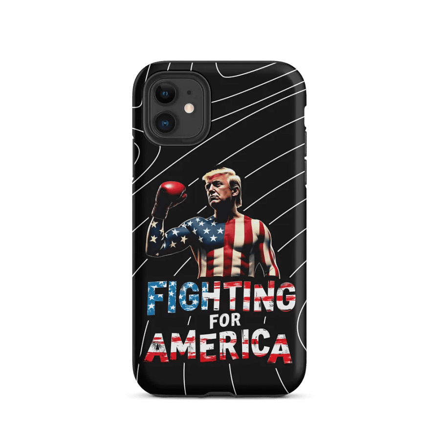iPhone Tough Case: Trump, Fighting for America product image (24)