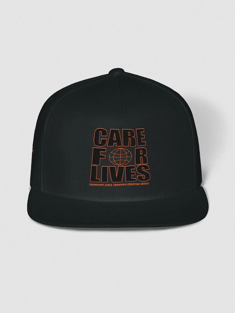Care 4 Lives Flat Snapback Cap product image (3)