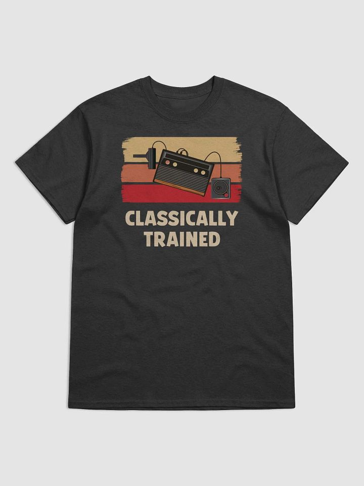 "Classically Trained," Classic Console Funny Gamer T-Shirt product image (2)