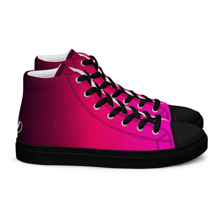 STRAIGHT VIBIN NEON COLOR FADE STYLE MEN'S CANVA SHOES product image (2)