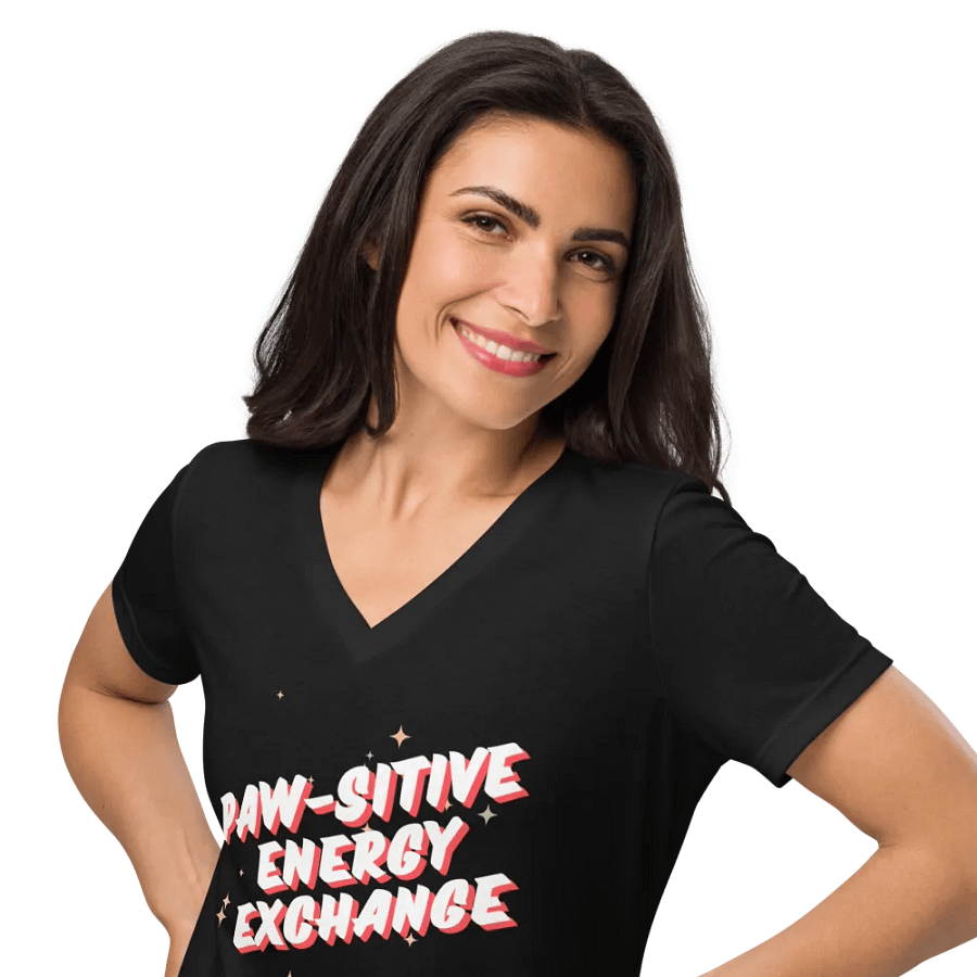 Paw-sitive Energy Exchange V-Neck Tee product image (10)