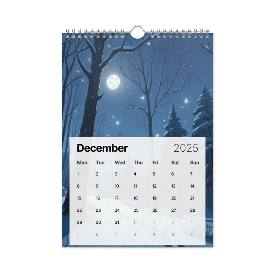 MAGICAL ANIME SEASONS WALL CALENDAR 2025 product image (4)