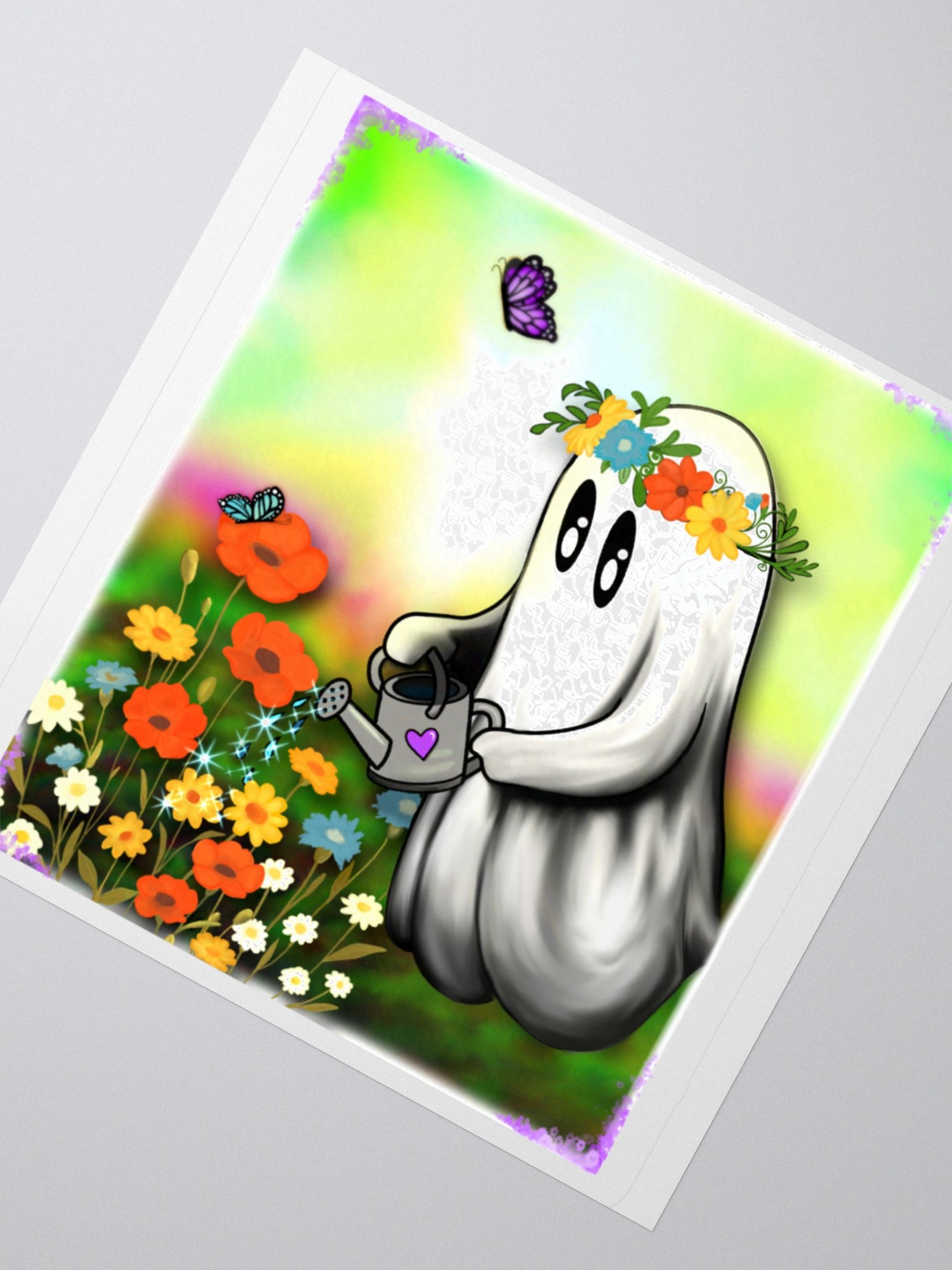 Keeper of the Forgotten - Flower Ghost Sticker product image (1)