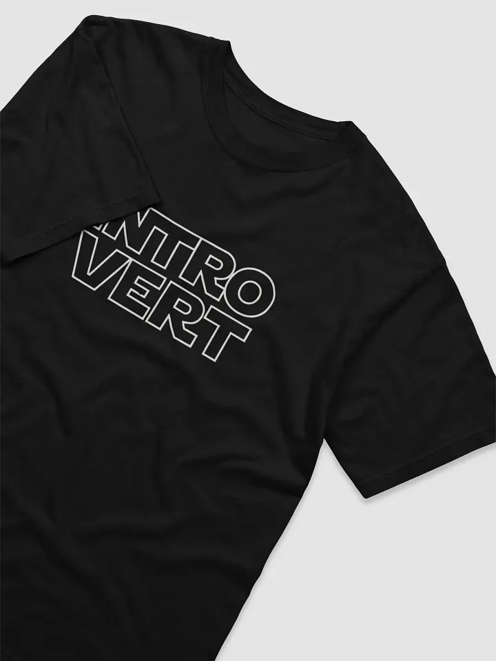 Space Introvert T-shirt - 100% Cotton product image (2)