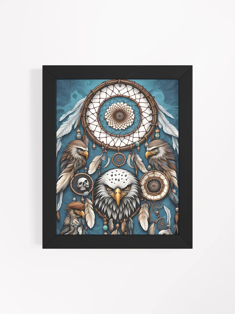 Majestic Eagle Dreamcatcher Framed Poster product image (23)
