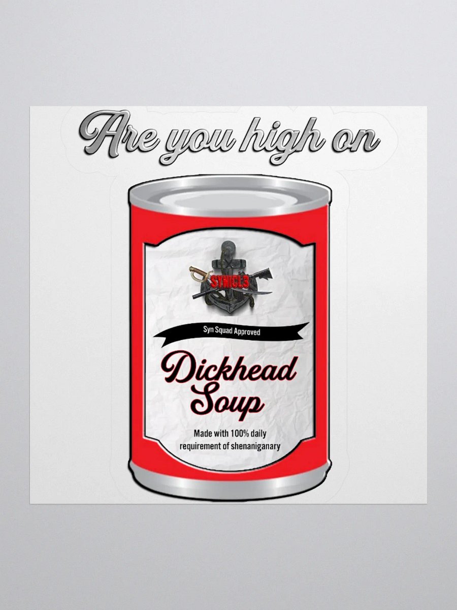 Synisisms - Soup Sticker product image (1)