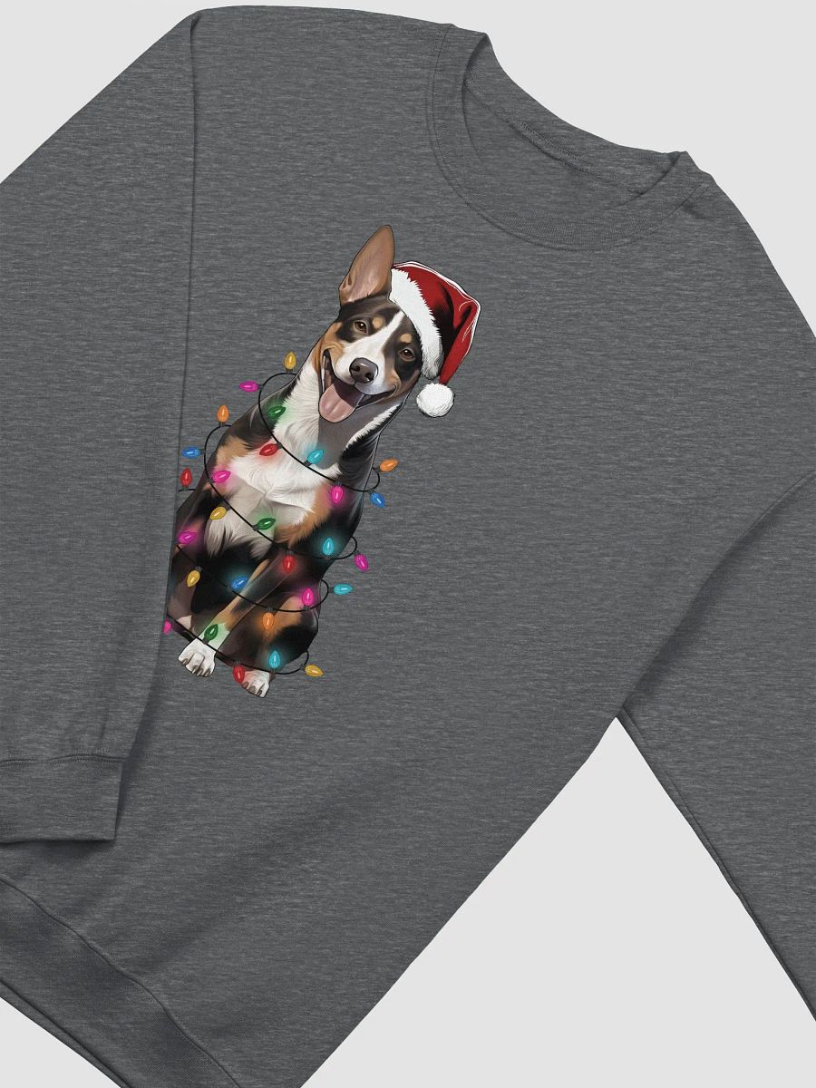 Funny Basenji(Tricolor) Christmas Sweatshirt for Basenji Paw-rents product image (4)