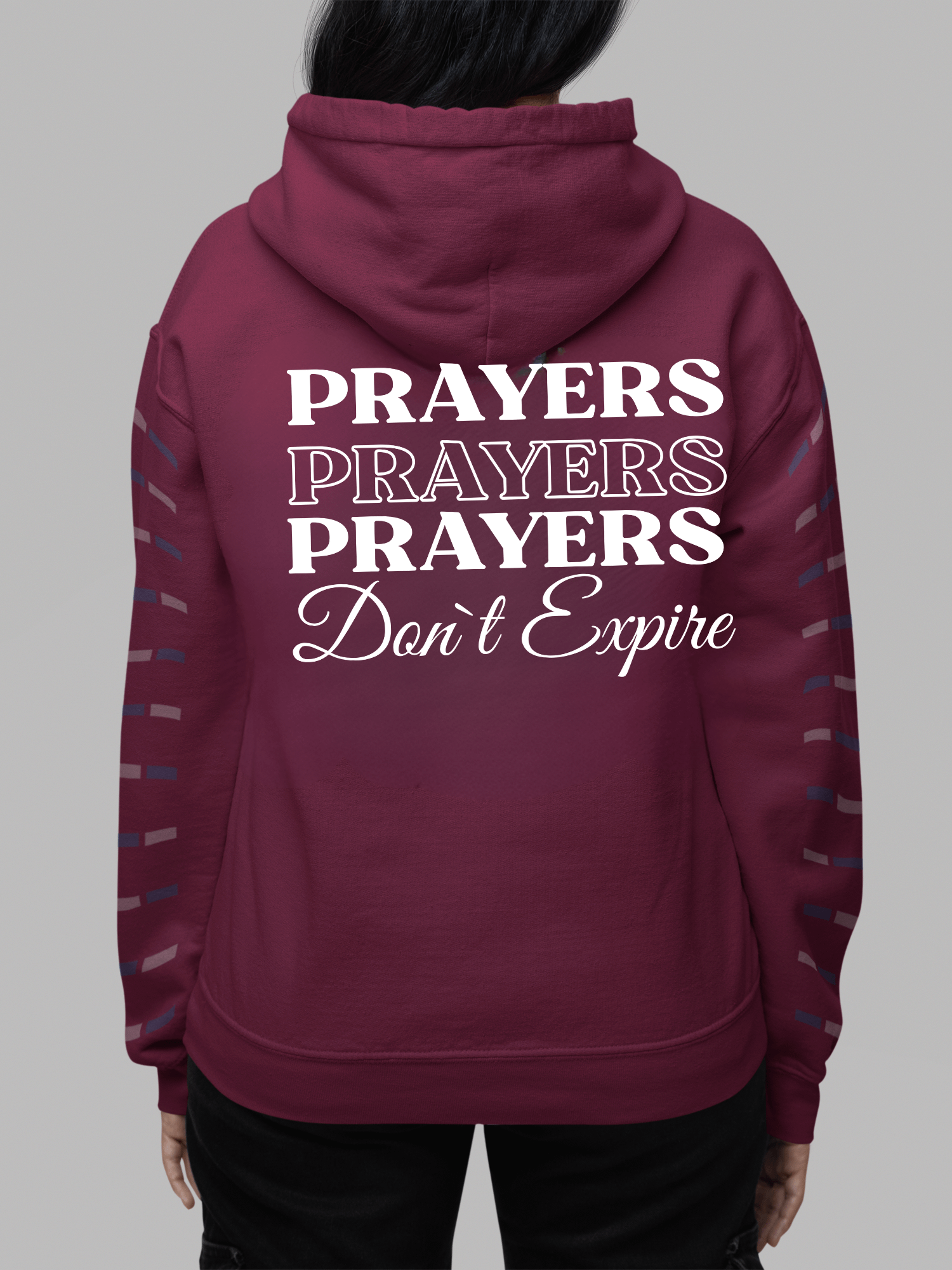 Prayers Do Not Expire Gildan Hoodie - Front/Back Design. product image (2)