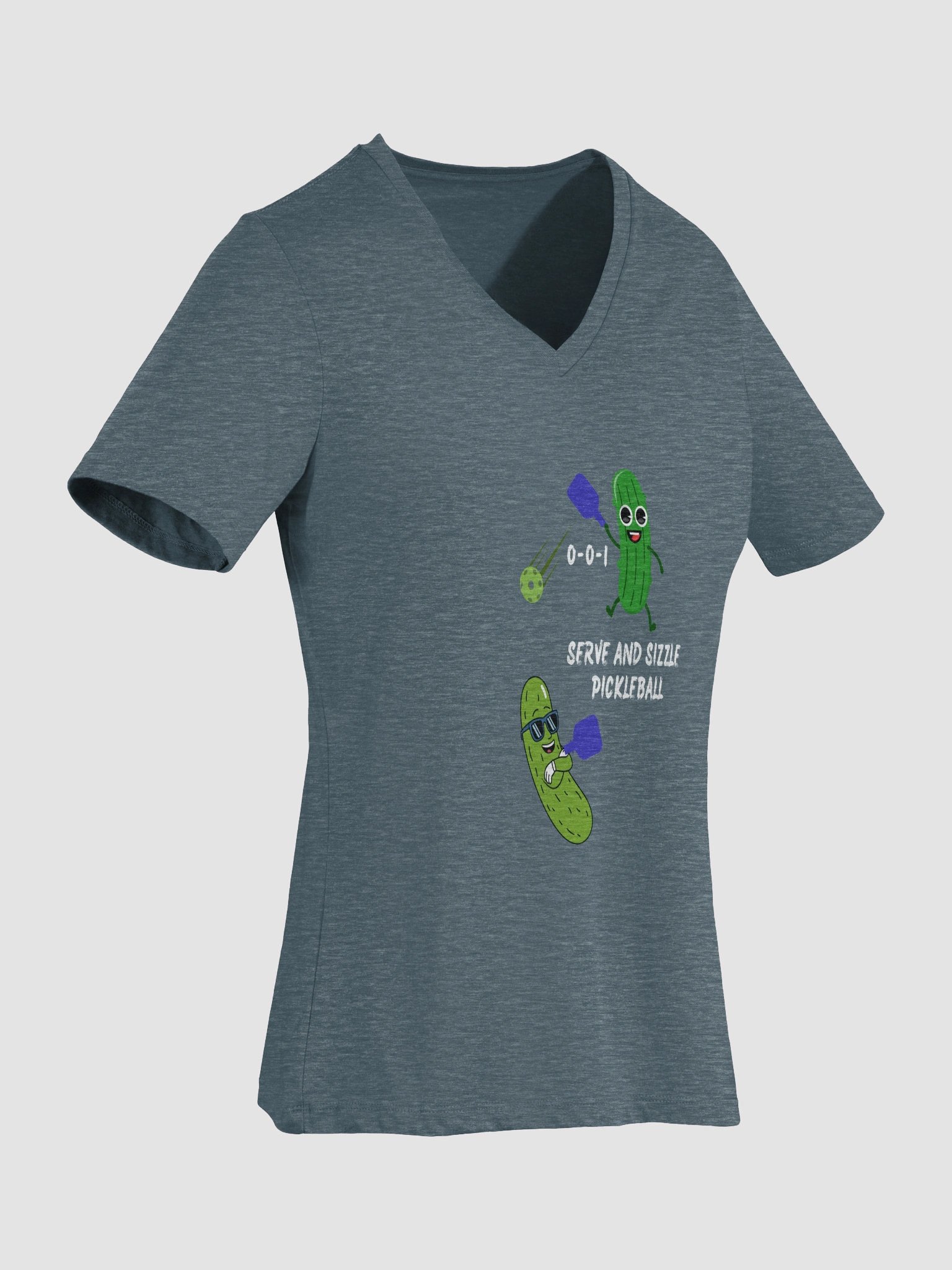 Serve and Sizzle Bella Women's Relaxed V-Neck T-Shirt product image (6)