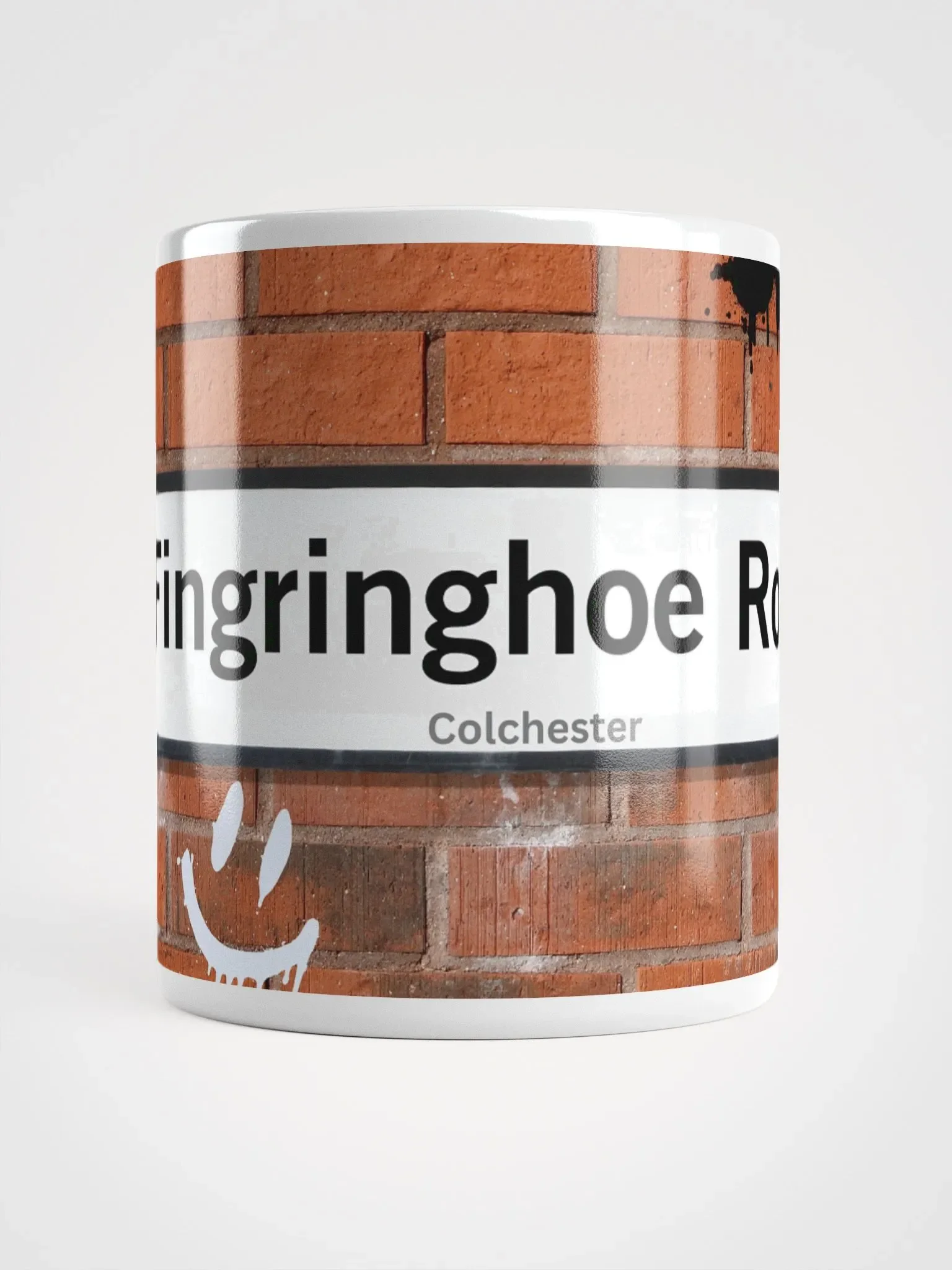 Fingringhoe Road Colchester Mug - Rude British Street Names product image (2)