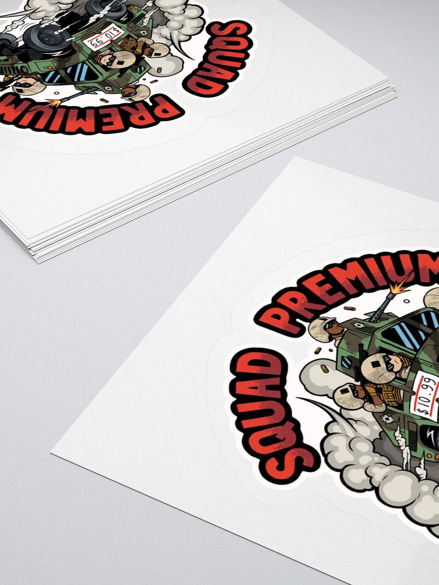 Squad Premium Sticker product image (12)