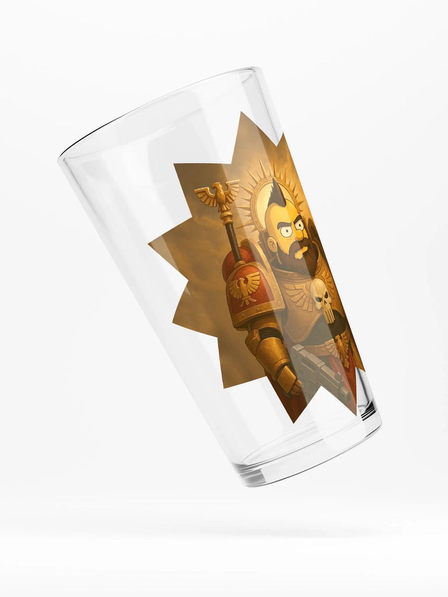 God Emperor JT Savage III Shaker Pint Glass product image (4)