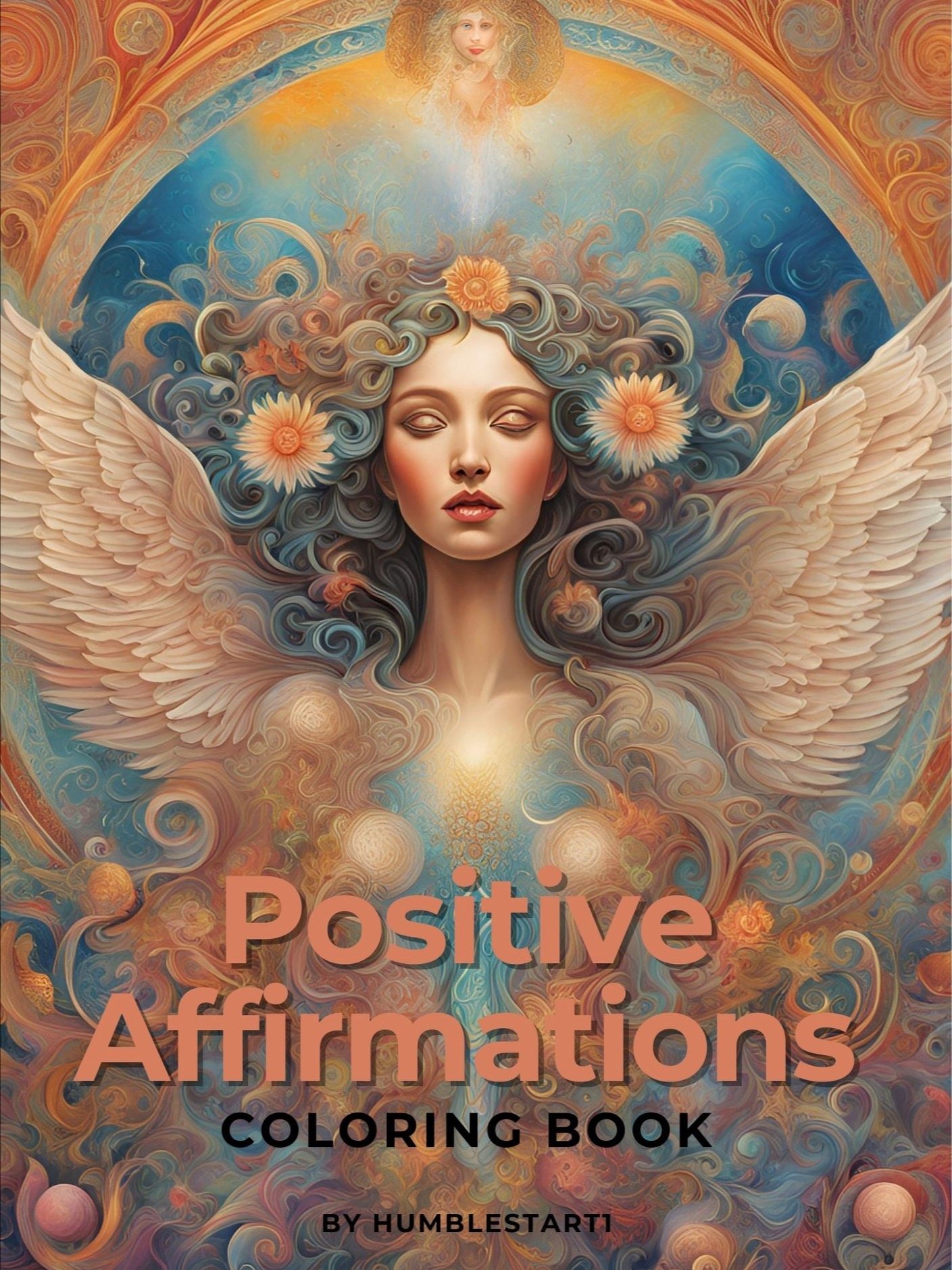 Dawn's Positive Affirmations Coloring Book For Stress Relief product image (1)