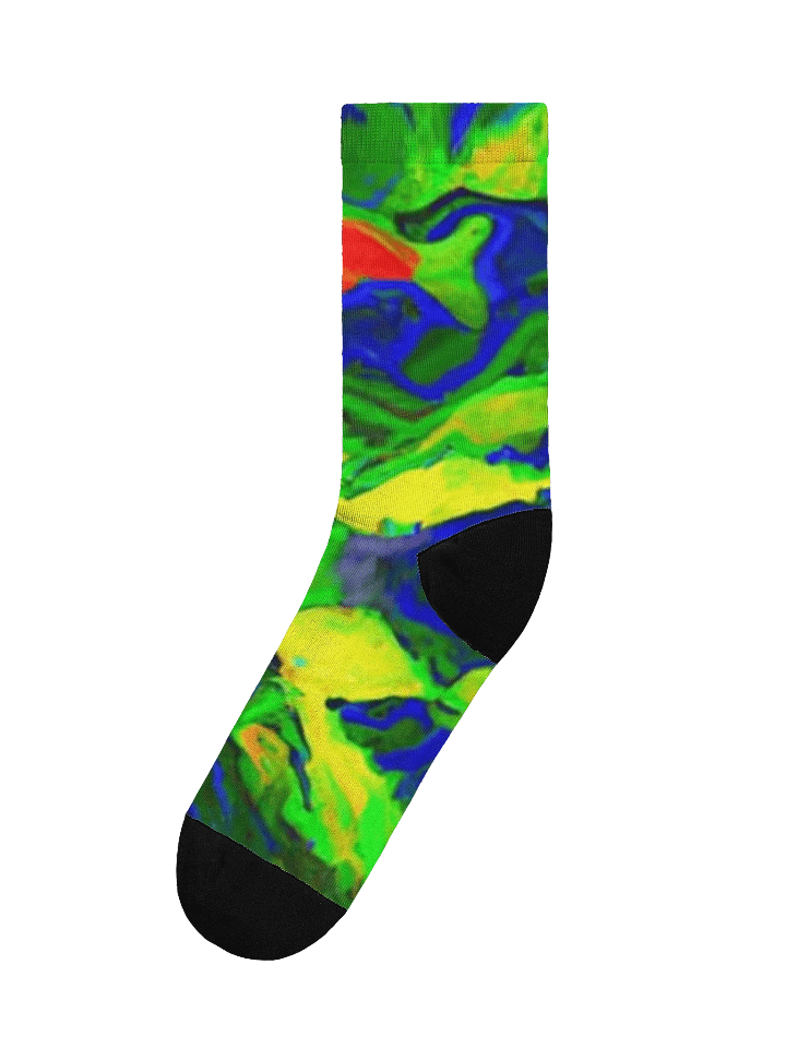 koi EcoArt Crew Socks product image (1)