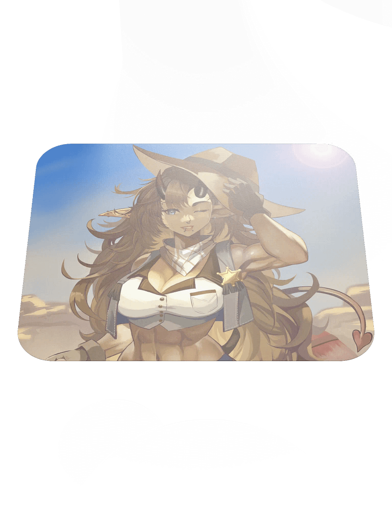 Desert Cowboy Mouse Pad