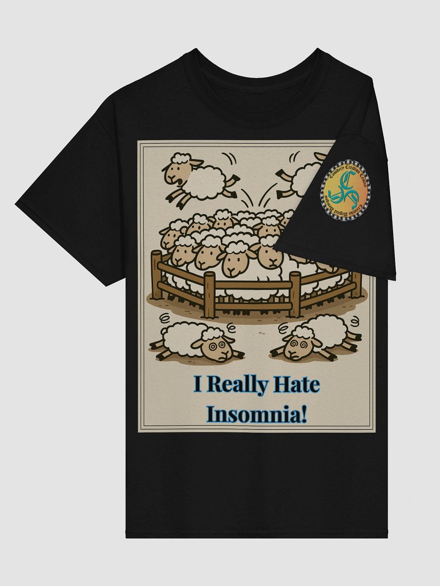 I Really Hate Insomnia (Both) Gildan Heavyweight T-Shirt Colors (1) product image (29)