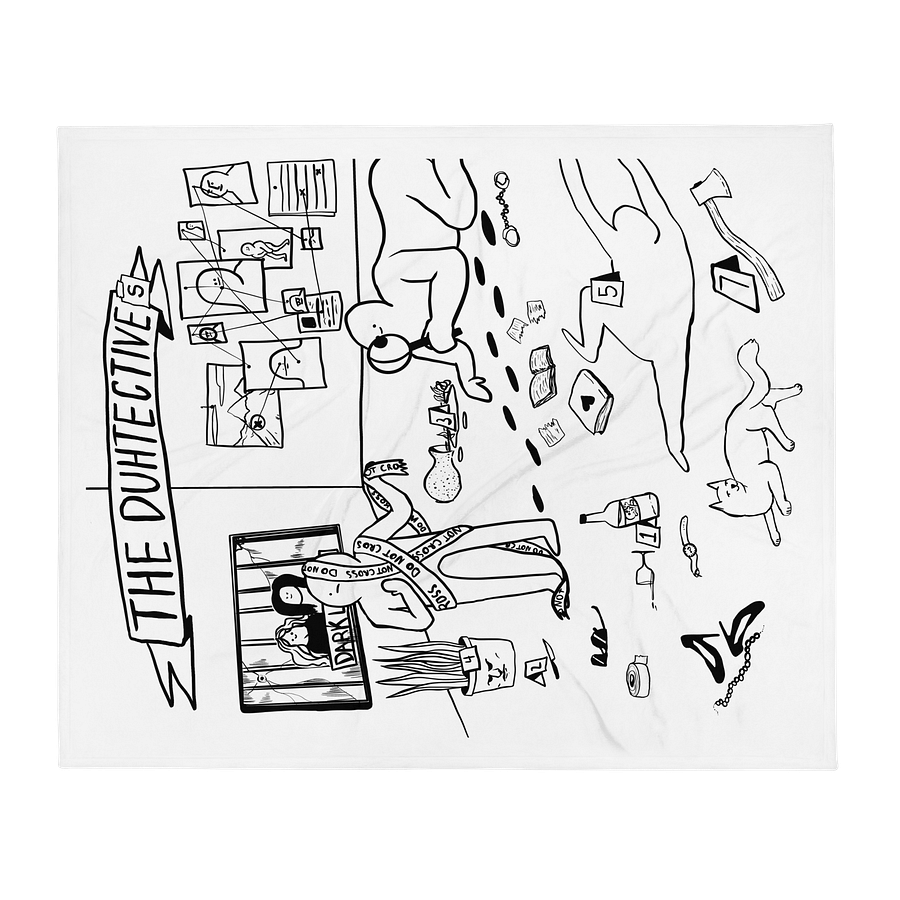 The Duhtectives Throw product image (2)