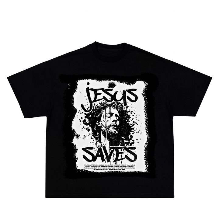 Jesus save t-shirt product image (1)