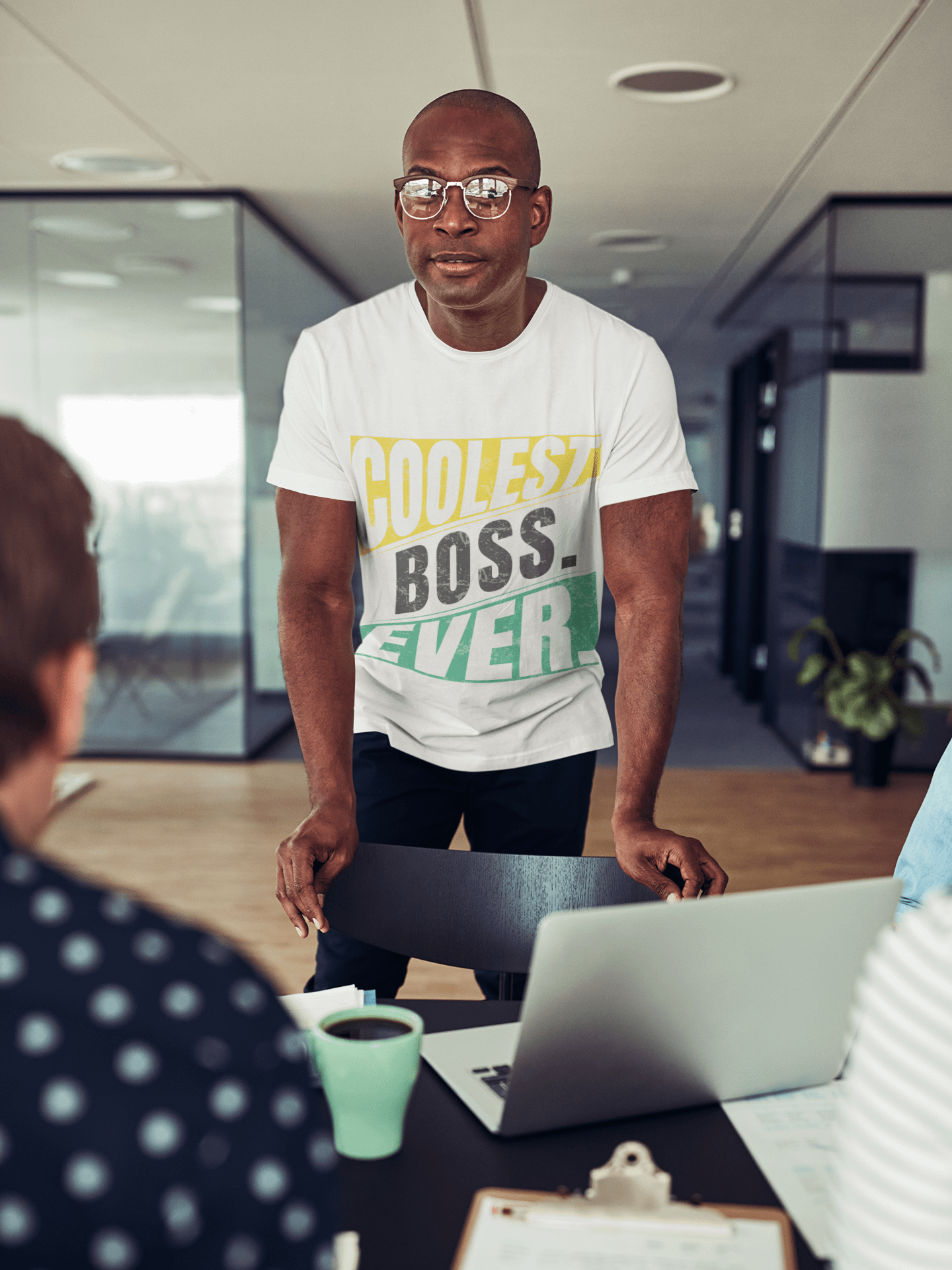 Special Edition Heavyweight T-Shirt – Coolest Boss Ever | Ultra-Soft, Elevated Fit & Leadership-Inspired product image (4)