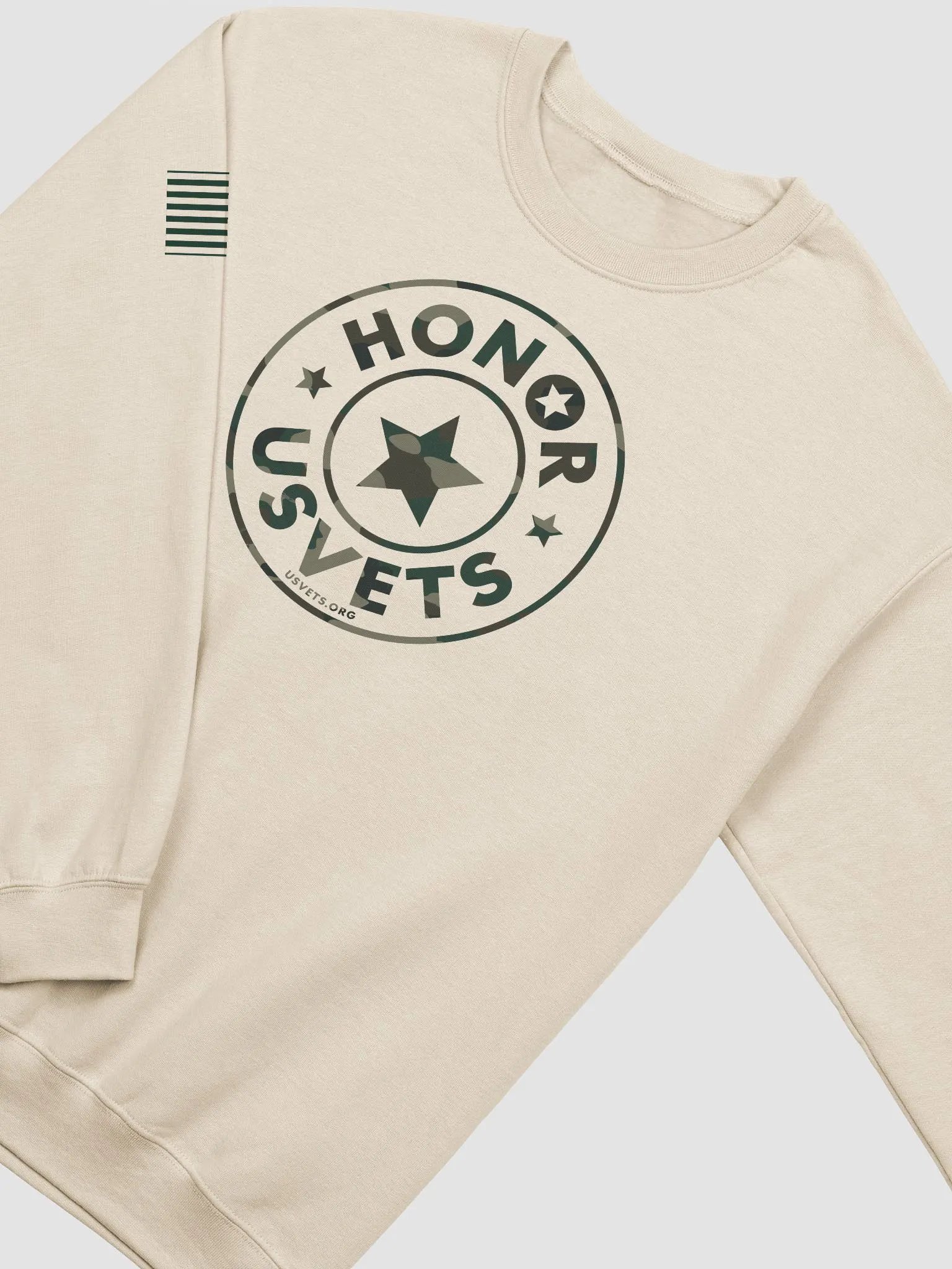 HOLIDAY HONORUSVETS STAR CREWNECK product image (2)