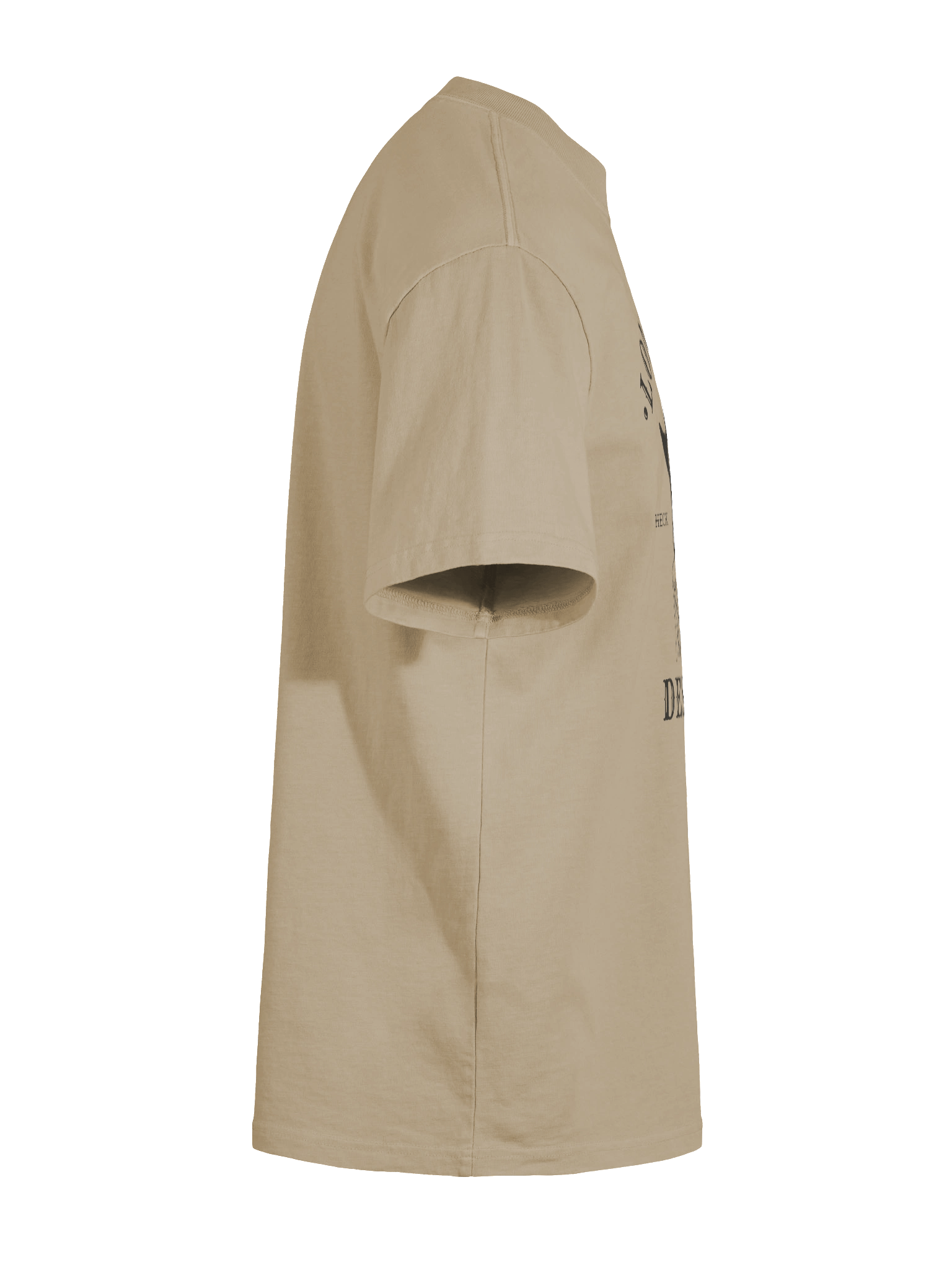 Heck Yes Designer Cowboy Premium Oversized Faded T-Shirt product image (4)