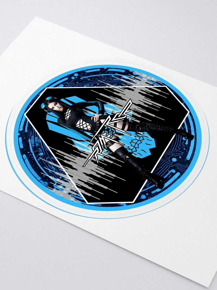 Cybergoth Girl Sticker product image (2)