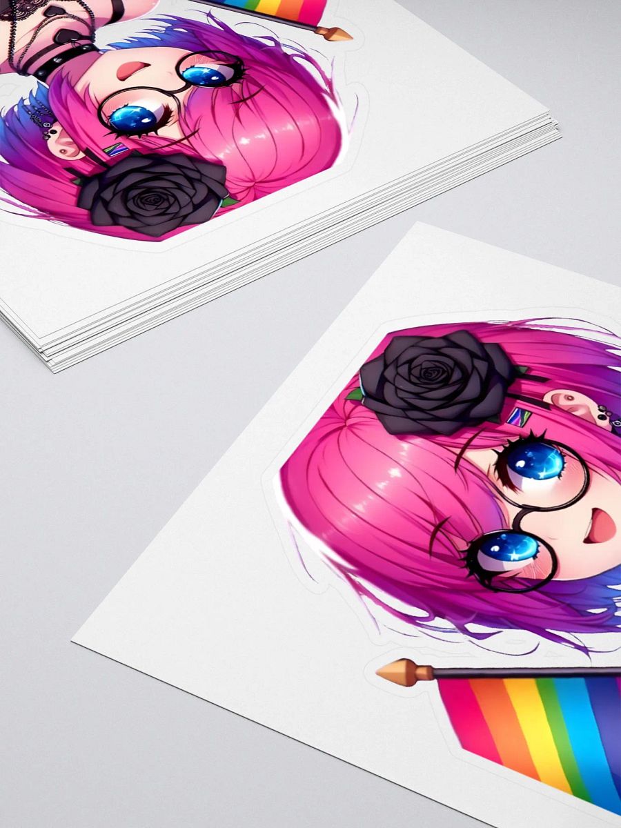 BellaRose Pride Flag Sticker product image (11)