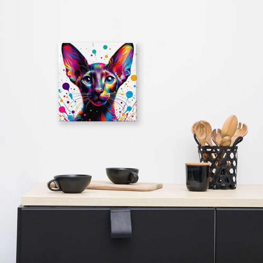 Canvas (in): Oriental Shorthair product image (8)