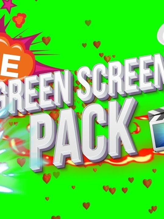 Green Screen Pack #1 New Chroma Key Pack product image (1)