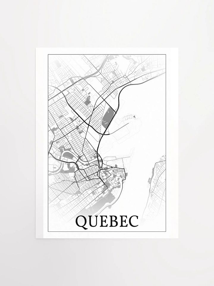 Quebec, Canada, city map print product image (3)