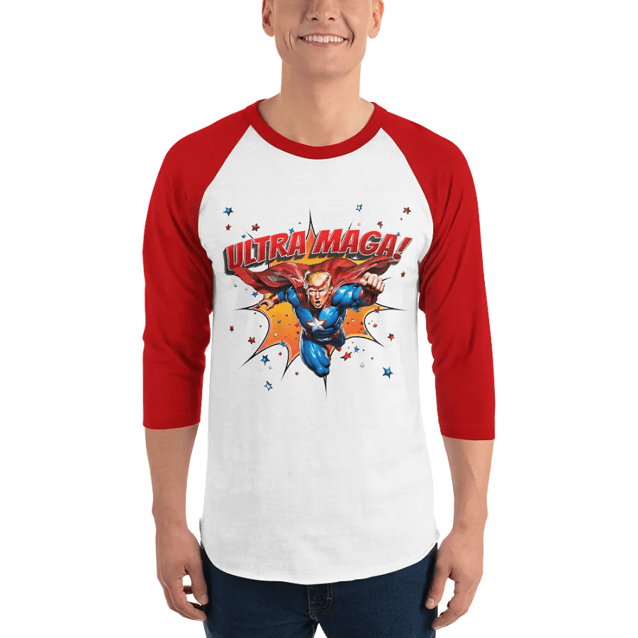 Ultra MAGA! - Unisex Jersey Raglan Tee product image (3)